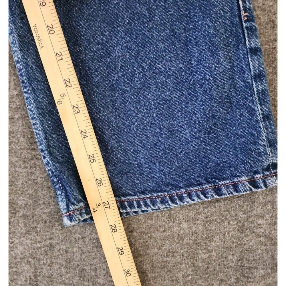 We The Free Jeans Size 27 Wide Leg Carpenter Denim High Cinch Back Hammer Loop - Picture 9 of 9